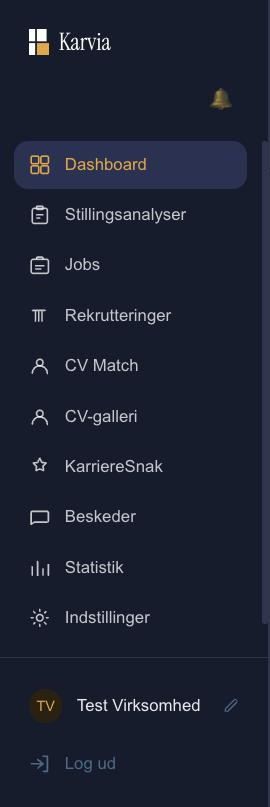 Menuen for en “gør alt selv”-virksomhed: ingen Kunder eller Klienter.